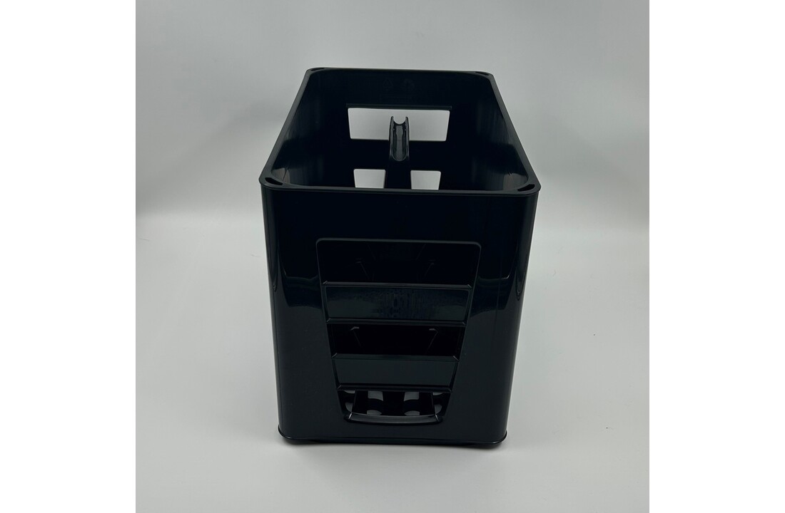 Caisse noire pour 12 bouteilles d'eau