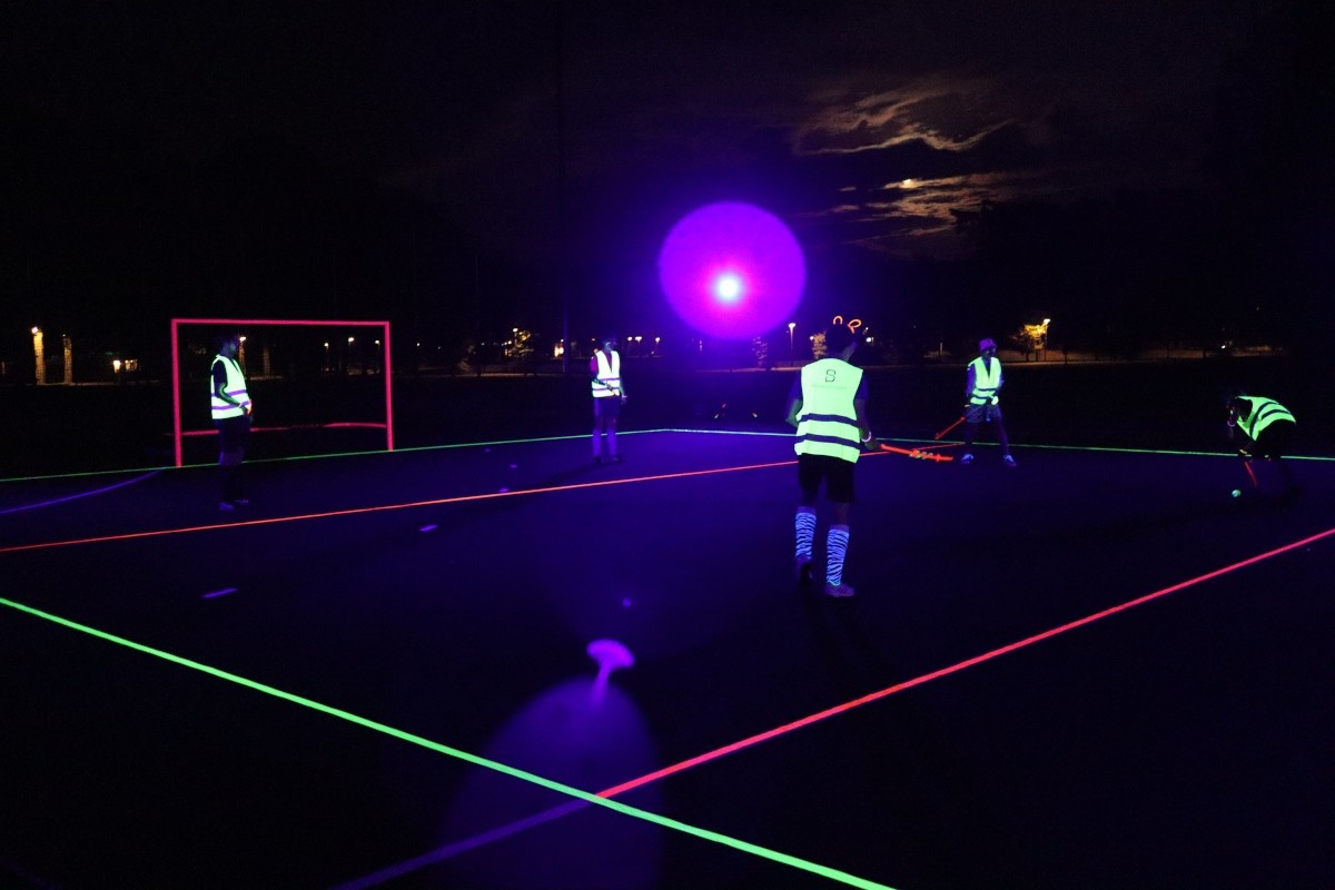 Glow in the dark Hockey Event