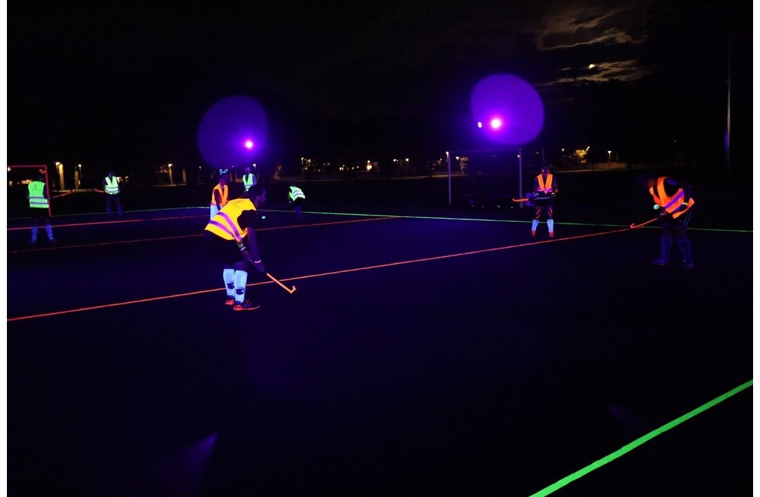 Glow in the dark Hockey Event