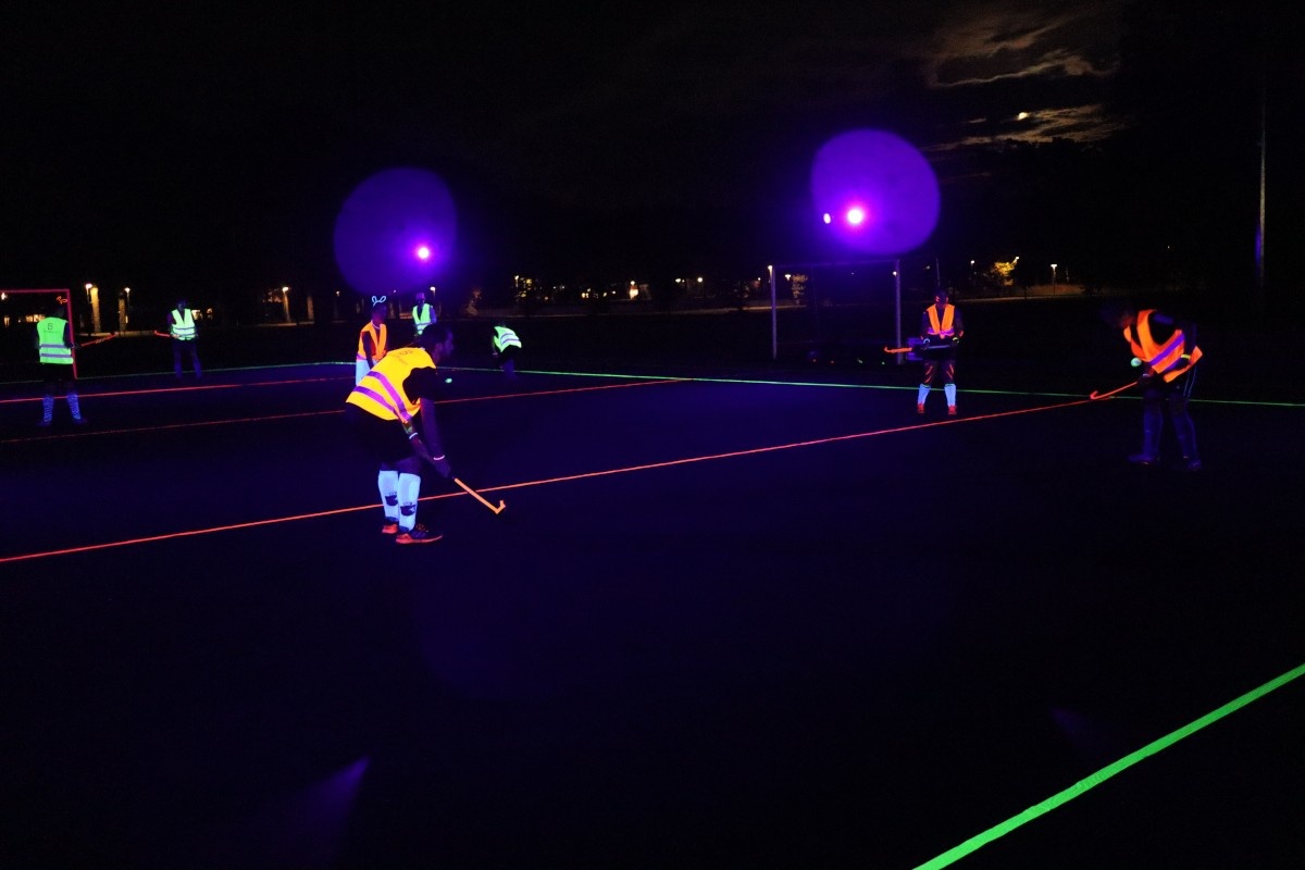 Glow in the dark Hockey Event