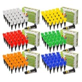 Plumes Plifix : 25 plumes en 6 couleurs possibles