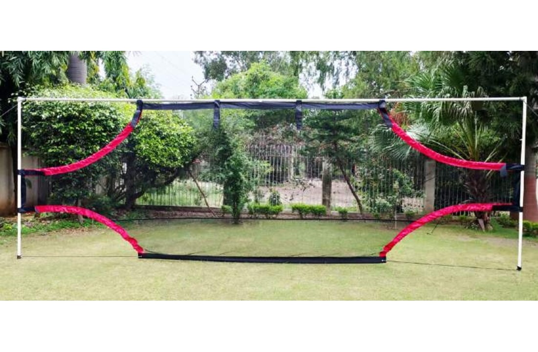 Doelwand met 4 gaten voor 3m x 2m goal