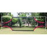 Doelwand met 4 gaten voor 3m x 2m goal