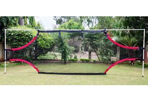 Doelwand met 4 gaten voor 3m x 2m goal