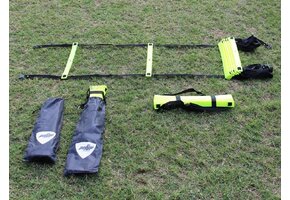 Loopladder 4m budget geel