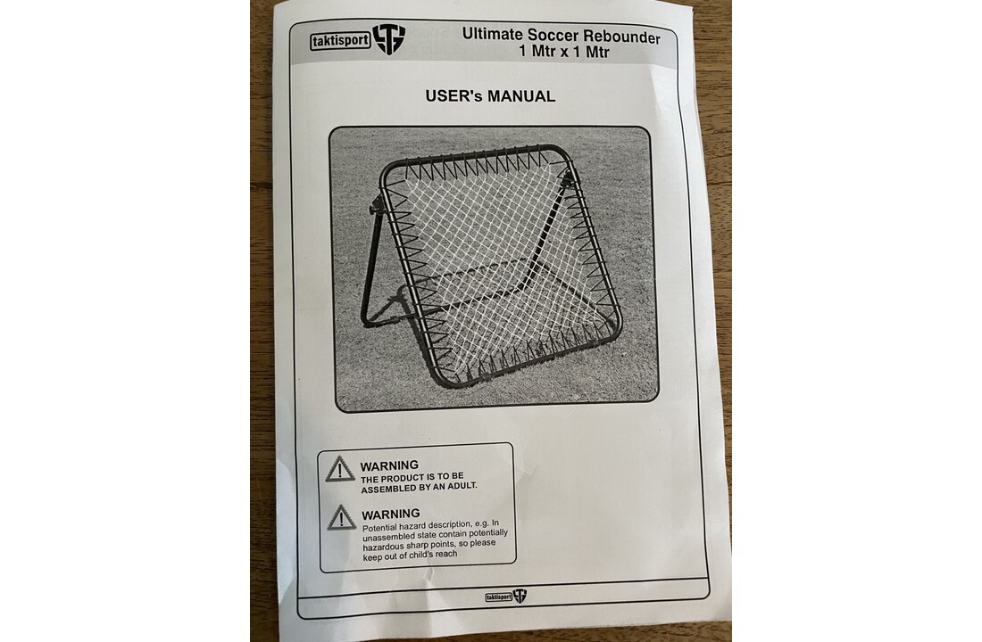 Rebounder Ultimate 100cm x 100 cm traploos verstelbaar