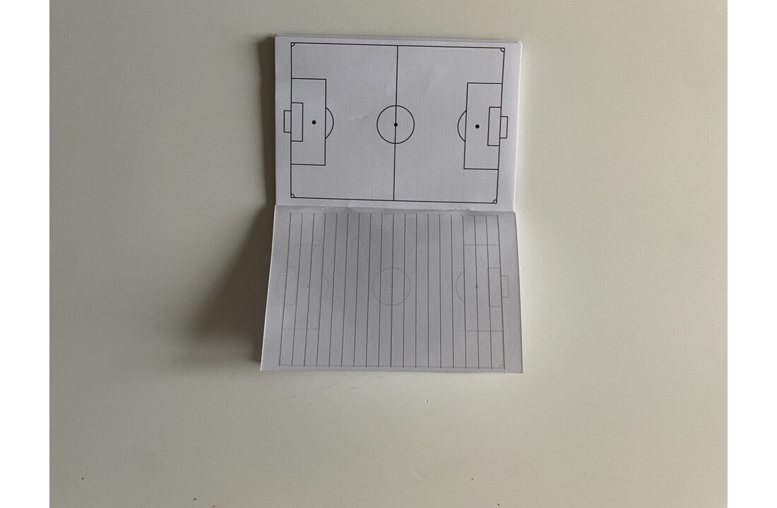 Notitieboekje A7 Voetbal 44 pagina's