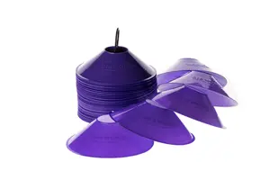 Markeringshoedjes Paars 50 stuks