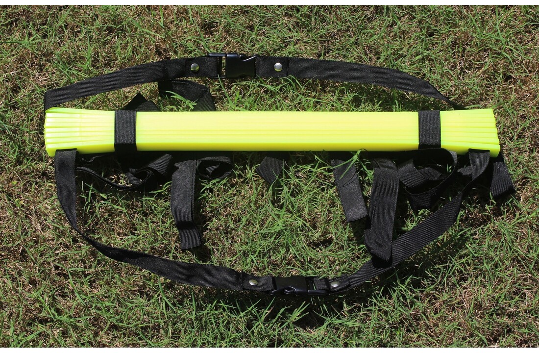 Loopladder 4m budget geel