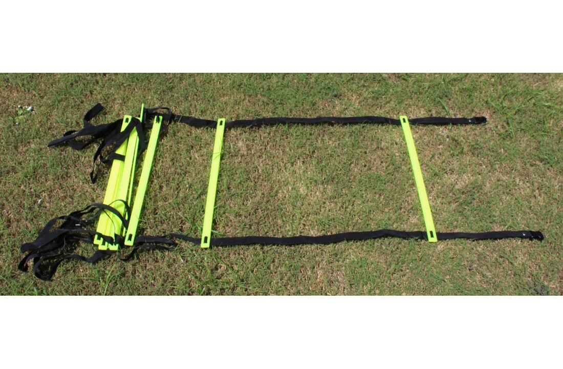 Loopladder 4m budget geel