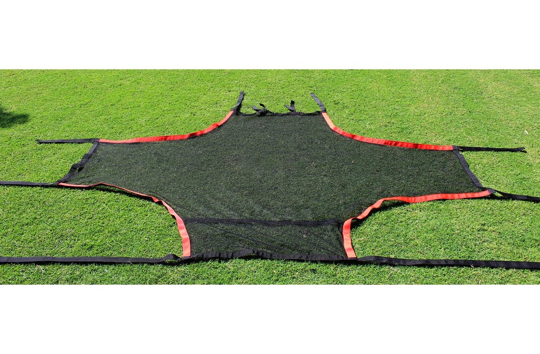 Doelwand met 4 gaten voor 3m x 2m goal