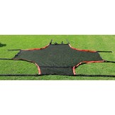 Doelwand met 4 gaten voor 3m x 2m goal