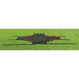 Doelwand met 4 gaten voor 3m x 2m goal