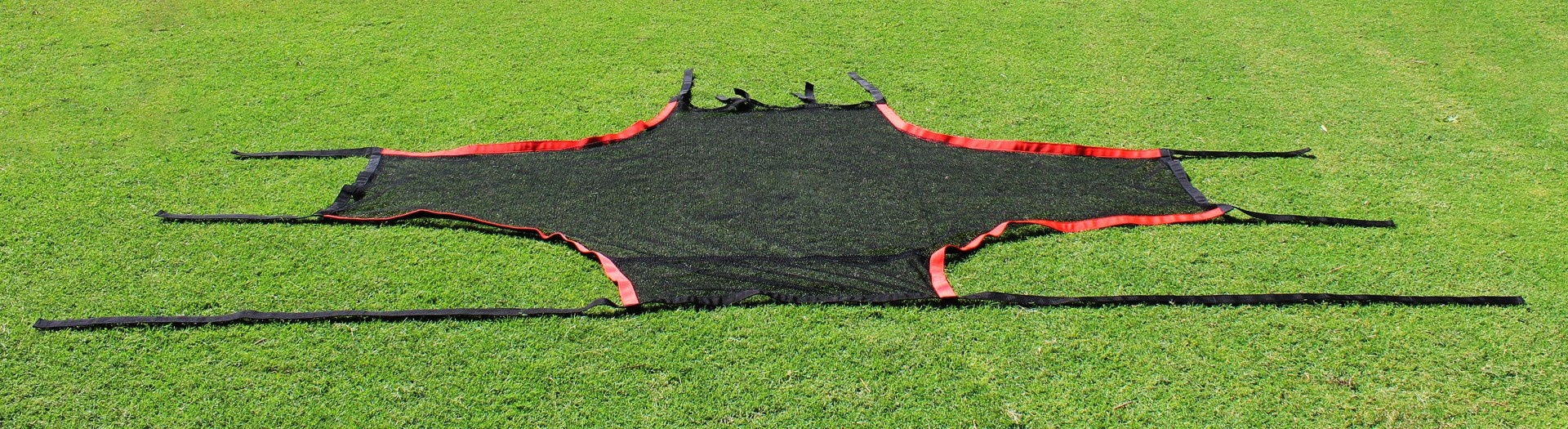 Doelwand met 4 gaten voor 3m x 2m goal