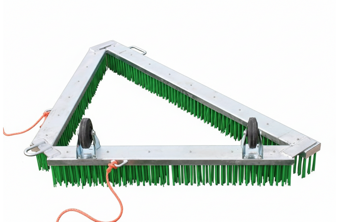 Faites glisser le triangle du balai