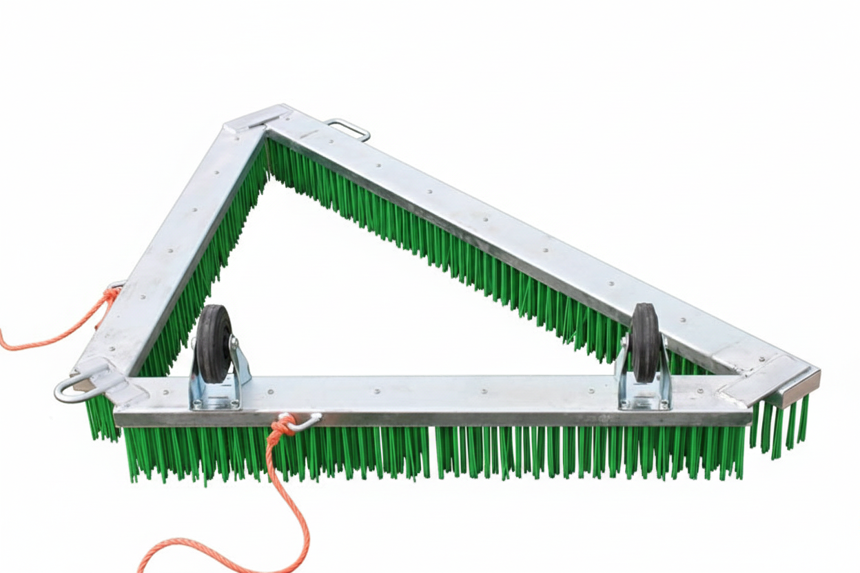 Faites glisser le triangle du balai