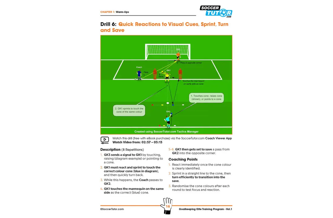 Entraînement d'élite pour gardiens de but – Programme d'entraînement complet