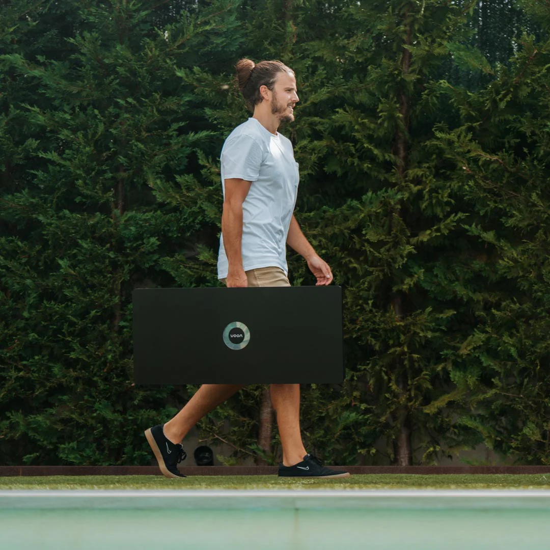 Voon voetbal rebounder met reactie licht