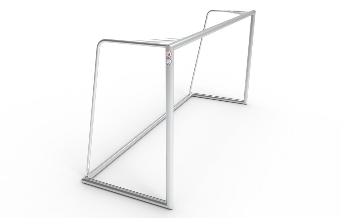 Mini but 300 cm x 150 cm en aluminium entièrement soudé