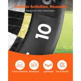 Opblaasbaar Voetbal dartbord 3m x 3,6m