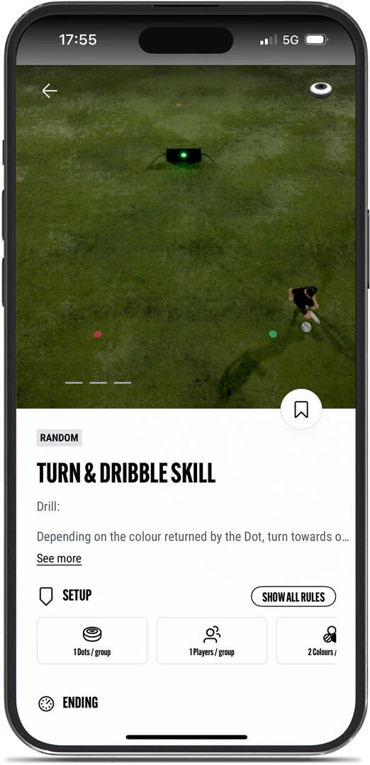 Voon Smart Goal avec lumière réactive