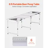 Draagbare Bierpong tafel