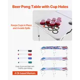 Draagbare Bierpong tafel