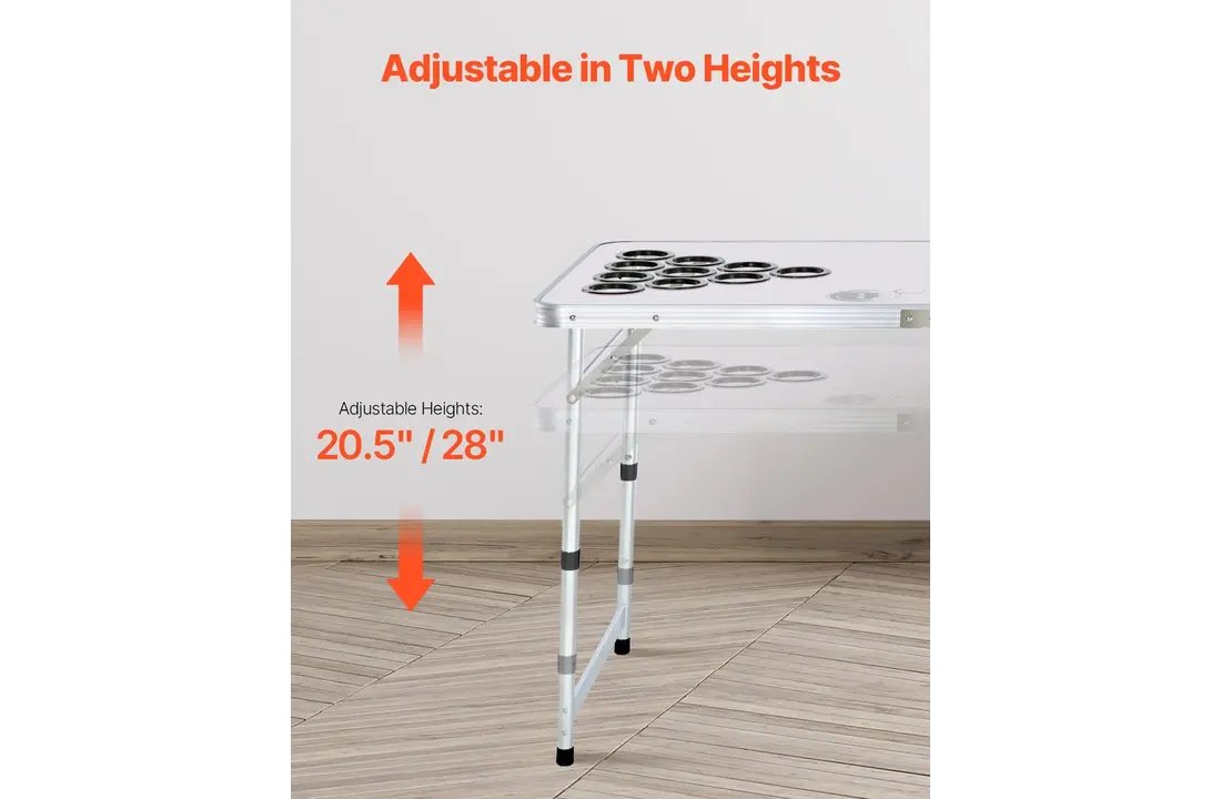 Draagbare Bierpong tafel