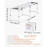 Draagbare Bierpong tafel