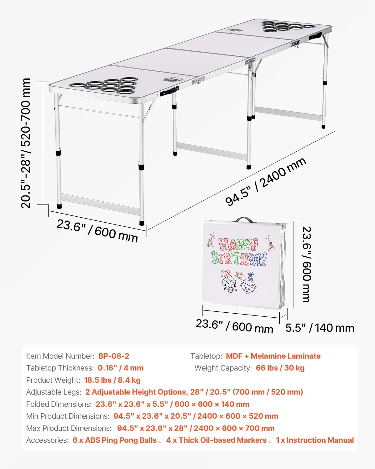 UPVC but de football 360cm x 120cm plastique