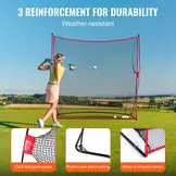 Oefennet multi golf en voetbal 240cm x 180cm