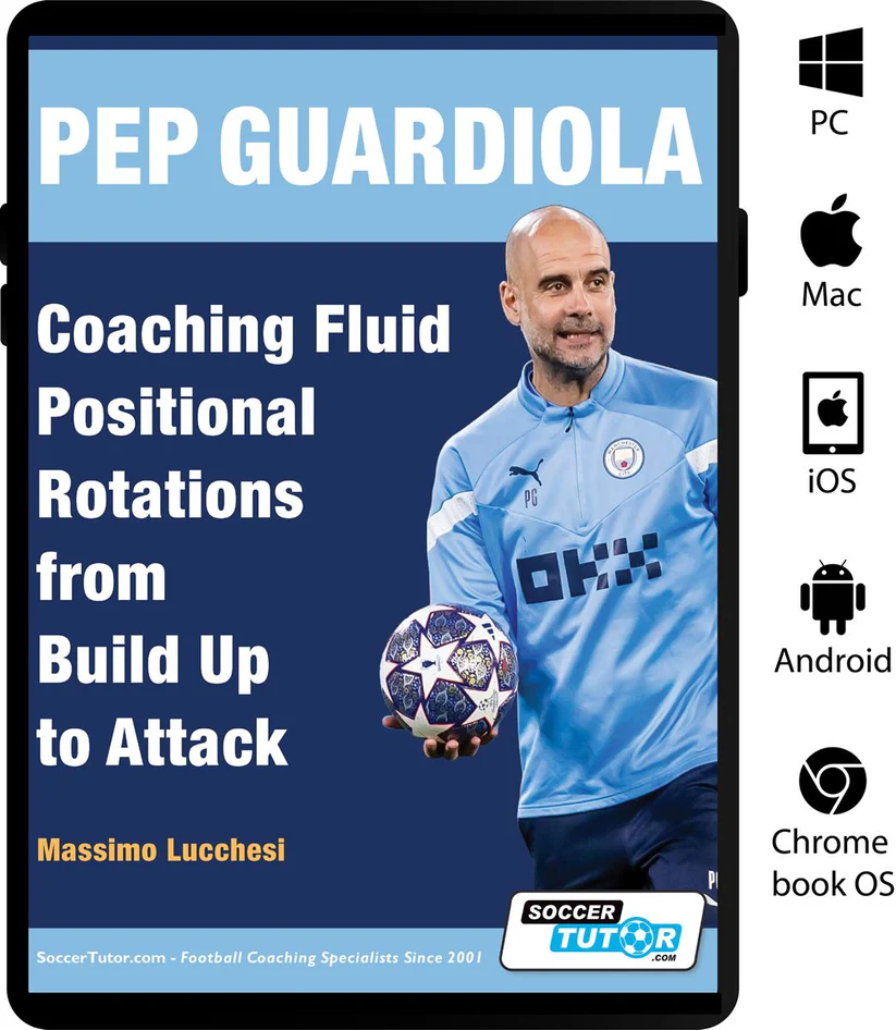 Pep Guardiola – Rotations positionnelles fluides de la construction du jeu à l'attaque