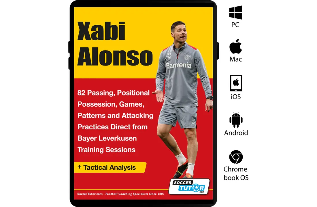 Xabi Alonso – Passing, Positiespel en Aanvalstraining (82 Oefenvormen)