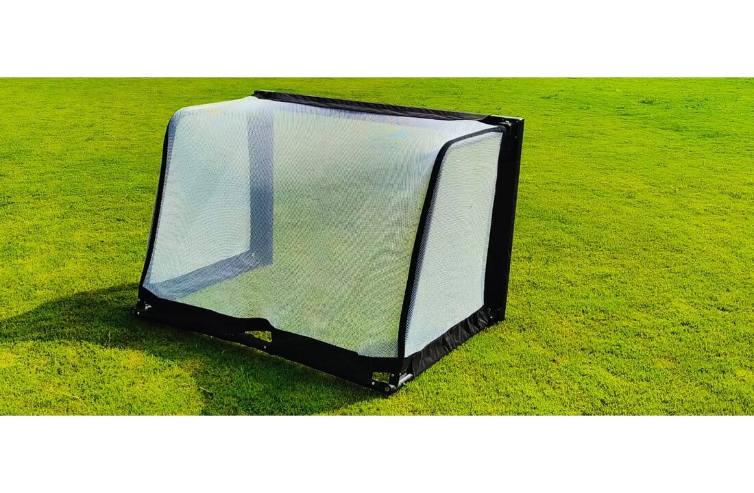 Aluminium mini goal  120cm x 80cm met fijnmazig net