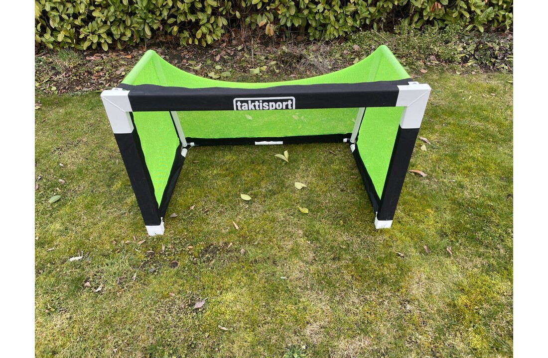 Aluminium mini goal  inklapbaar 120cm x 80cm met fijnmazig net