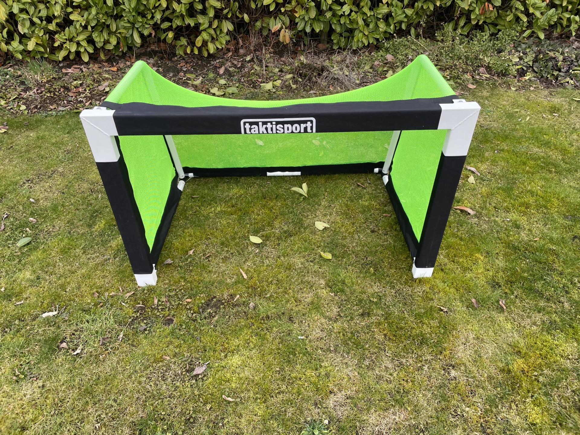 Mini but en aluminium, pliable, 120 cm x 80 cm, avec filet à mailles fines