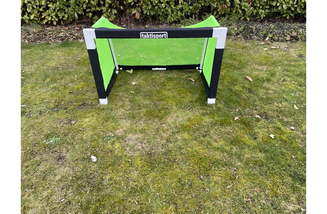Aluminium mini goal  inklapbaar 120cm x 80cm met fijnmazig net