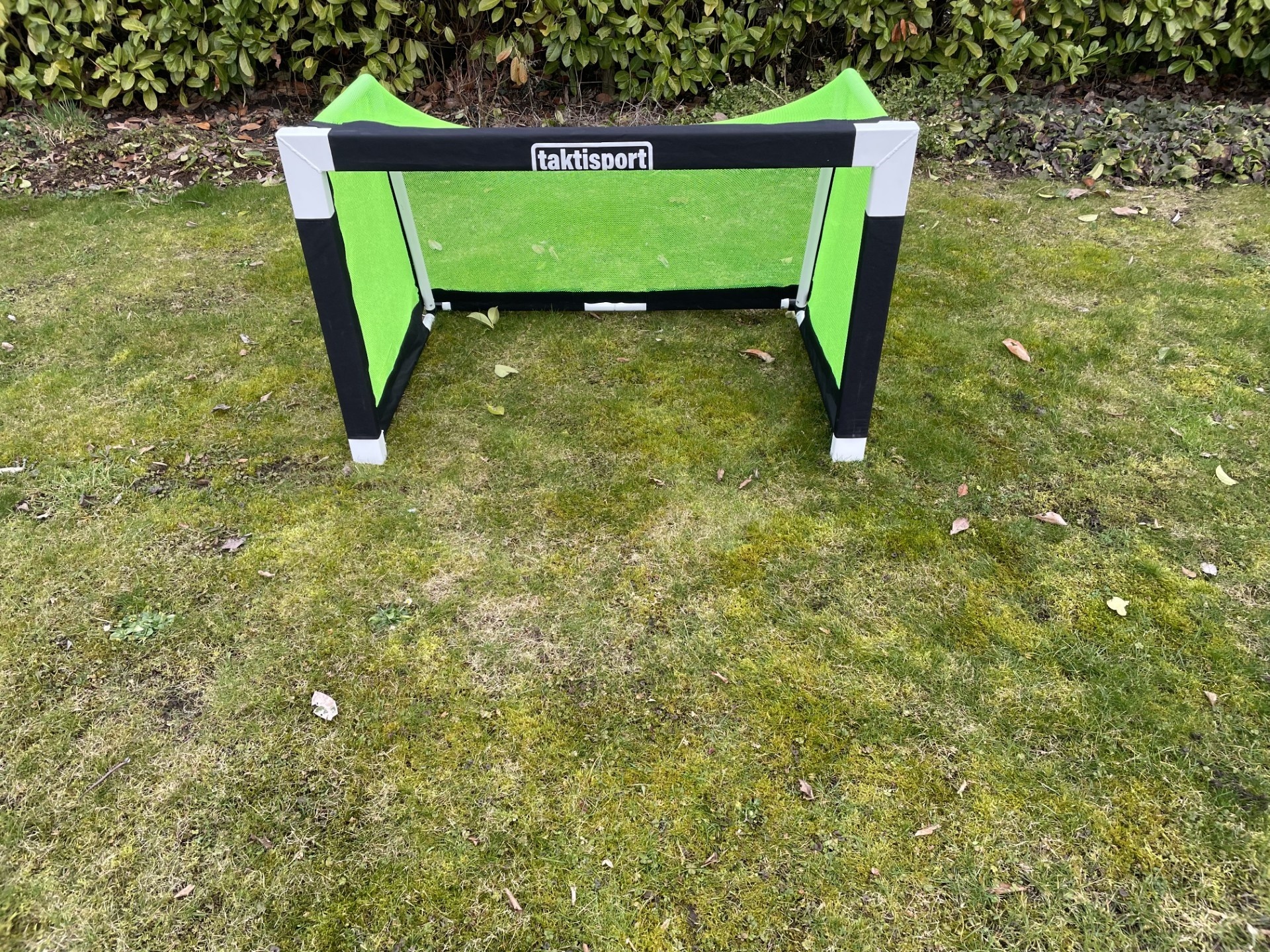 Mini but en aluminium, pliable, 120 cm x 80 cm, avec filet à mailles fines