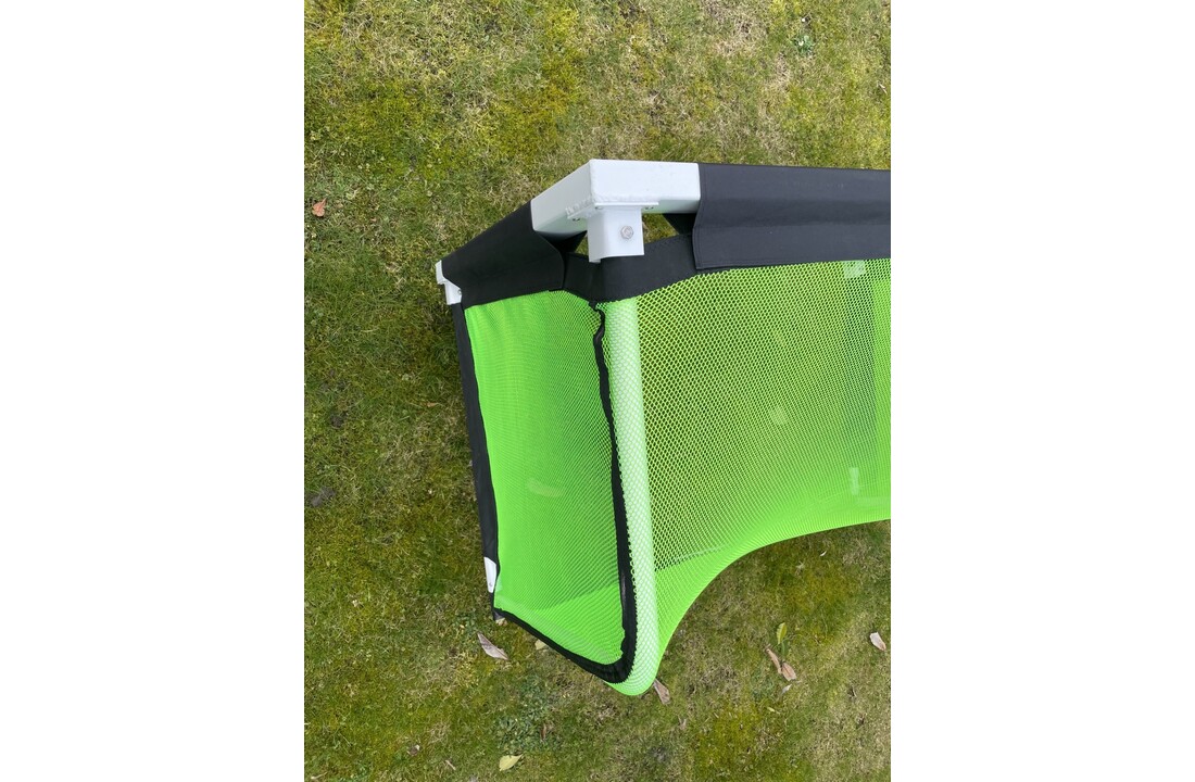Aluminium mini goal  inklapbaar 120cm x 80cm met fijnmazig net