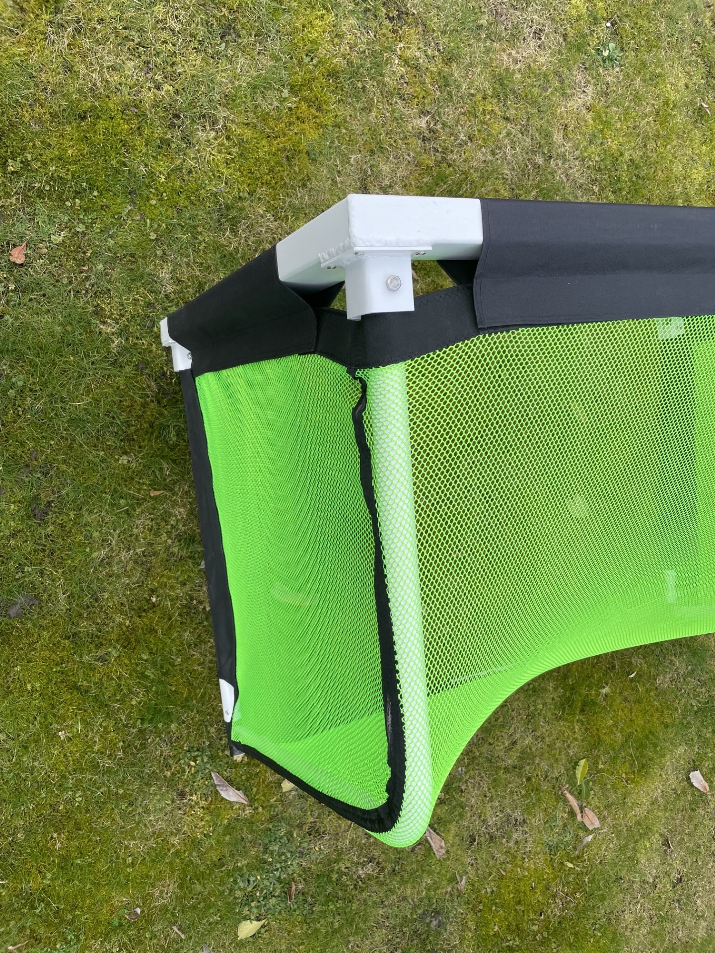 Aluminium mini goal  inklapbaar 120cm x 80cm met fijnmazig net