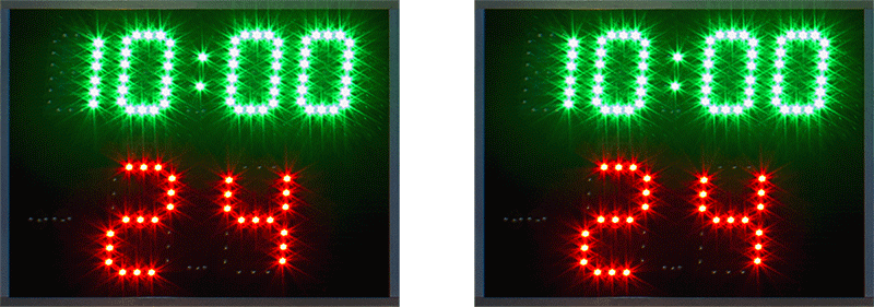 Schotklok 2x professioneel