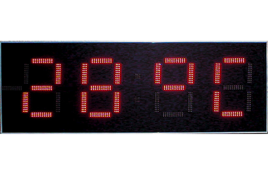 GPS Maxi Tijdklok met Datum en Temperatuur Aanduiding