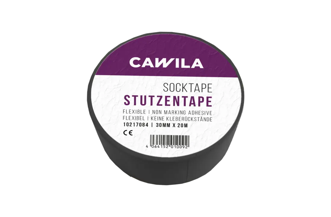 Sokkentape 3cm x 20 meter zwart