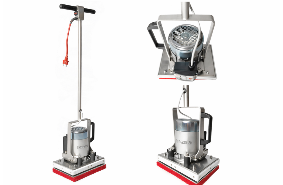 Schrobmachine voor vloer reiniging