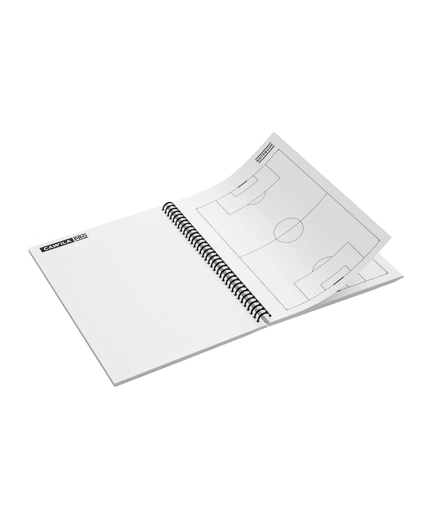 Cahier de football A4 à anneaux