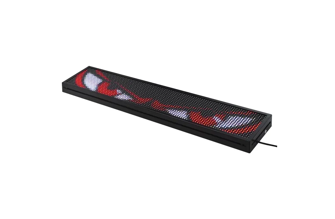 Led Display 100cmx20cm programmeerbaar Kantine