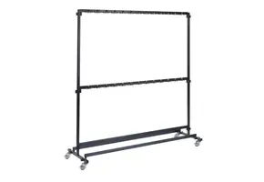 verrijdbaar garderobe rek 200cm