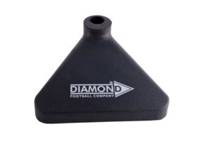 Pied pour mâts de drapeau d'angle