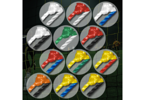 Filet de but 7x2x90x250 de couleurs variées