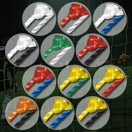 Filet de but 7x2x90x250 de couleurs variées